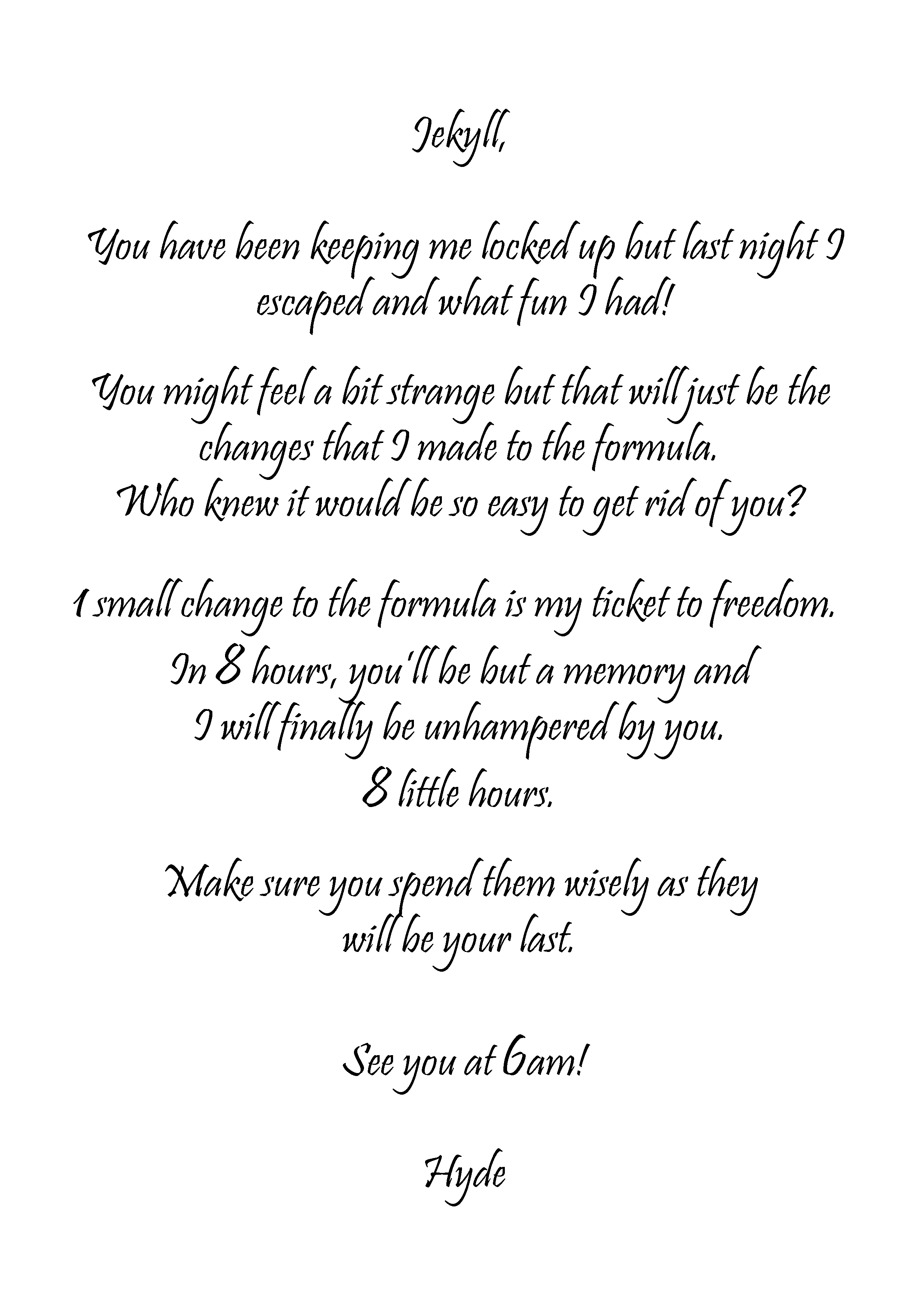 letter
